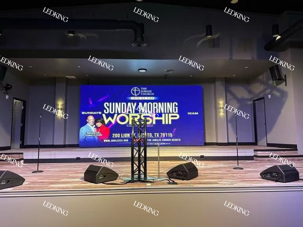 Latest company case about USA-Indoor fixed LED screen