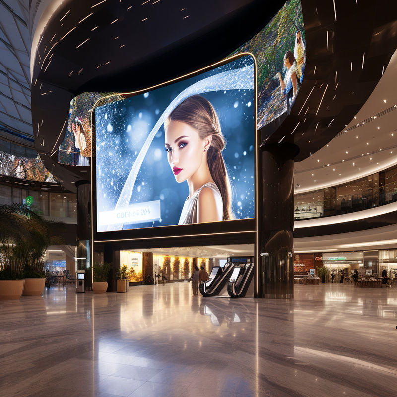 Custom Led Advertising Custom Billboard Display Advertising AC110V / 220V Digital LED Sign Board